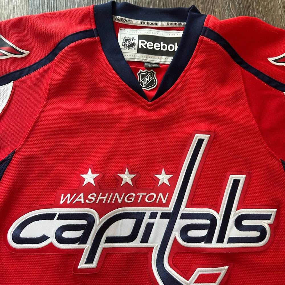 Reebok Washington Capitals NFL Red Jersey